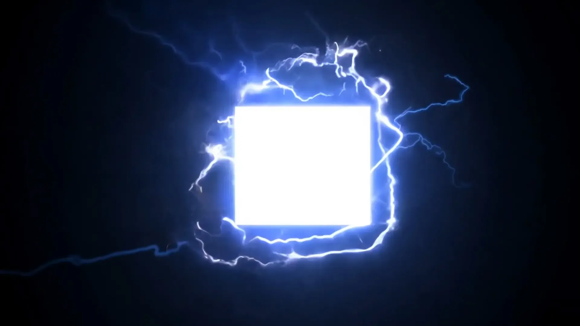 Powerful Electric Pulse Background for Logo Reveals
